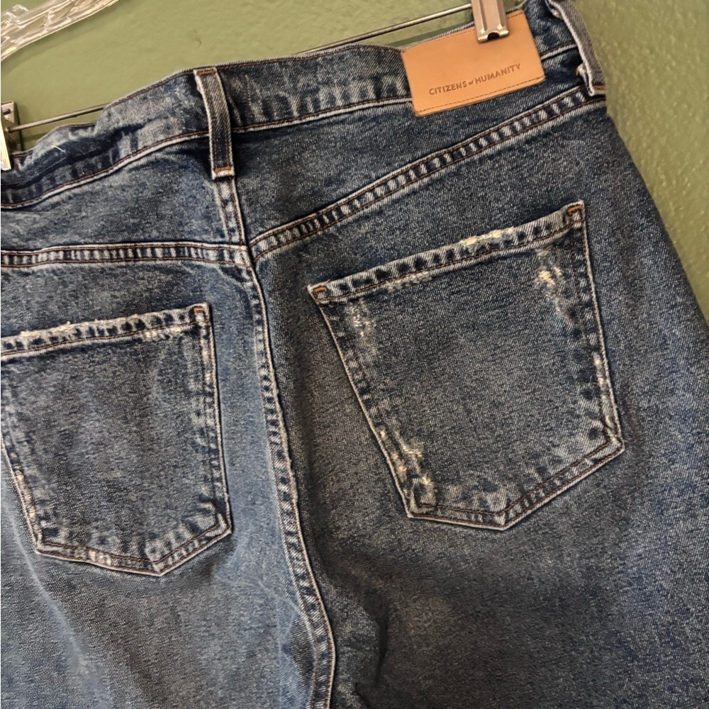 Citizens of Humanity Dylan High-Rise Relaxed Straight-Leg Jeans - Size 29 - Picture 8 of 12